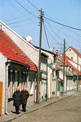 Dorfstrasse in Brandenburg
