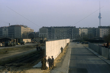 Letzter Mauerbau in Berlin