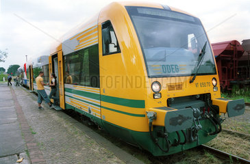 Meyenburg  Zug der ODEG