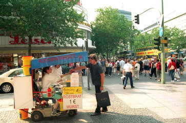 Berlin  rollender Imbisswagen