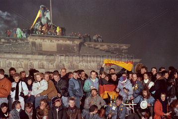 Silvesterfeier 89/90  Berlin