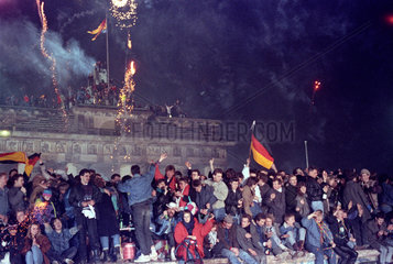 Silvesterfeier 89/90  Berlin