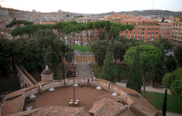 Rom  Blick vom Castel Sant Angelo ueber Rom