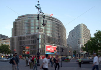 Berlin  Hotel Swissotel und das Hotel Concorde