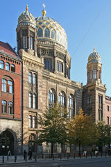 Berlin  Neue Synagoge in Oranienburger Strasse