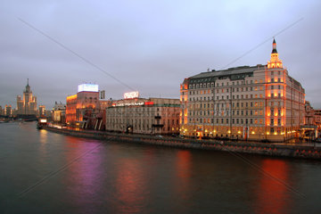 Moskau  Hotel Kempinski an der Moskwa
