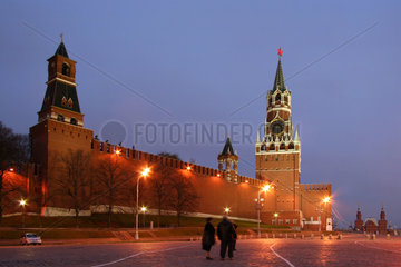 Moskau  der Kreml am Roten Platz