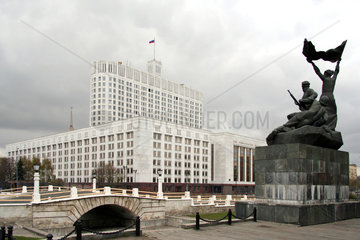 Moskau  das Weisse Haus