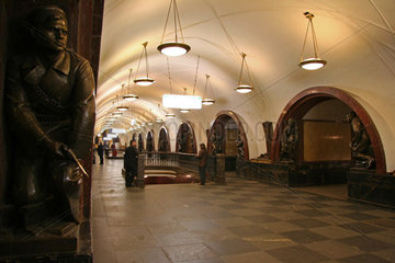 Moskau  Metrostation Ploschdj Rewoljuzij