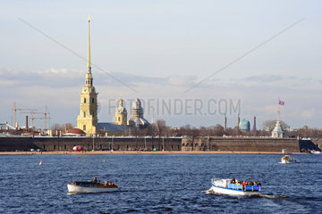 St. Petersburg  Peter-und-Paul-Festung an der Newa