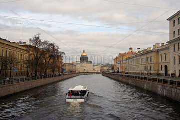 St. Petersburg  Isaaks-Kathedrale und Kanal