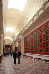 St. Petersburg  Ausstellungsraum in der Eremitage