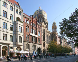 Berlin  Neue Synagoge in Oranienburger Strasse