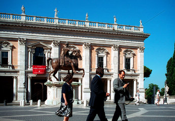Rom  das Palazzo dei Conservatori auf dem Kapitol