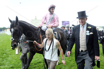 Royal Ascot  The Fugue with William Buick up and trainer John Gosden after winning the Prince of Wales's Stakes