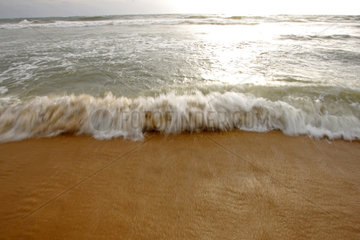 Colombo  Sri Lanka  Strand am Indischen Ozean