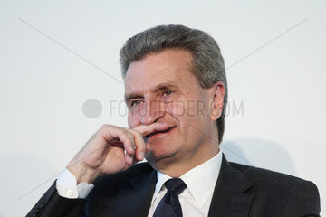 Berlin  Deutschland  Guenther Oettinger  CDU  EU-Kommissar fuer Energie
