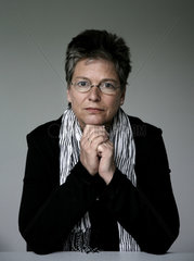 Berlin  Deutschland  Buergerrechtlerin Ulrike Poppe im Portrait