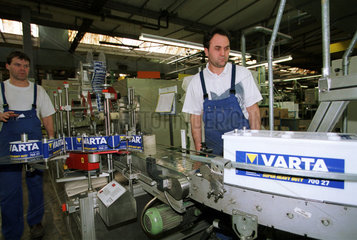 Hannover  Deutschland  Produktionshallen der Varta AG
