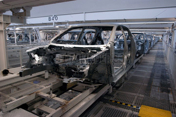 Produktion des Golf 5 in Wolfsburg