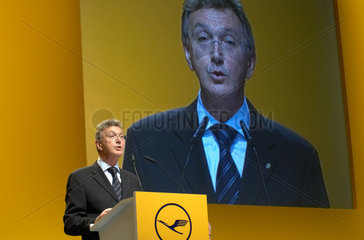 Berlin  Vorstandsvorsitzender Lufthansa AG Wolfgang Mayrhuber