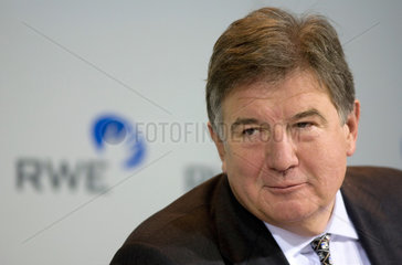 Essen  Deutschland  Dr. Juergen Grossmann  Vorstandsvorsitzender der RWE AG