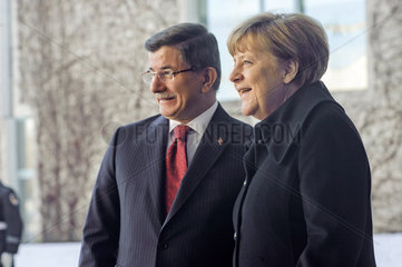 Davutoglu + Merkel