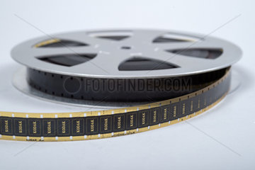 Filmrolle mit KODAK-Film in 16mm