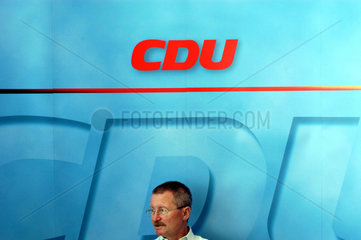 Modernes CDU-Logo auf dem Berliner Landesparteitag
