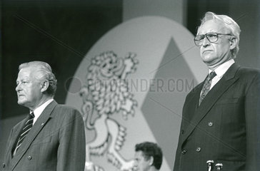 Max Streibl  Ministerpraesident  Edmund Stoiber  1993