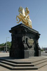 Dresden  Goldener Reiter