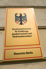 Berlin  BM Ernaehrung  Landwirtschaft und Verbraucherschutz