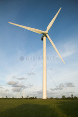 Schleswig-Holstein  Windkraftanlage