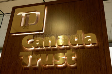 Das Logo des Finanzunternehmens TD Bank Canada Trust