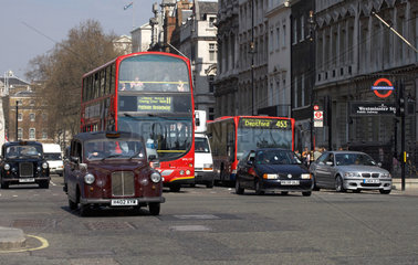 London - Strassenverkehr in der Innenstadt