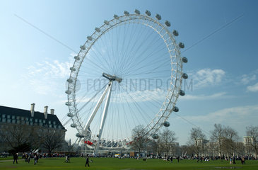 London - Das weltgroesste Riesenrad London Eye