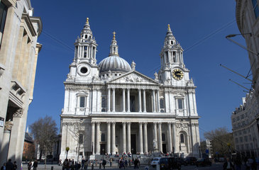 London - Die St. Paul's Cathedral in London