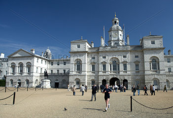 London - Das prachtvolle Gebaeude der Horse Guards