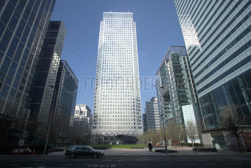 London - Canary Wharf Tower am Canada Square in Canary Wharf