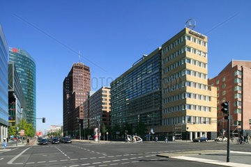 Berlin  Potsdamer Platz und die Potsdamer Strasse