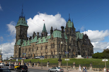 Ottawa - East Block des Gebaeudeensembles am Parliament Hill