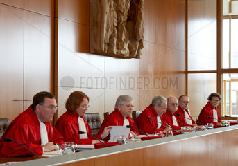 Karlsruhe - Zweiter Senat des Bundesverfassungsgerichtes