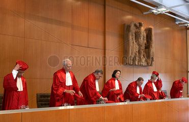 Karlsruhe  Urteilsspruch der Bundesverfassungsrichter