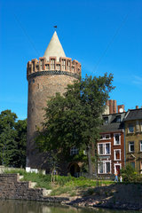 Brandenburg/Havel - Der Steintorturm am Stadtkanal