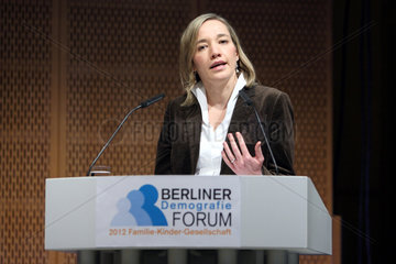 Berlin  Deutschland  Bundesfamilienministerin Kristina Schroeder  CDU