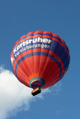 Karlsruhe - Heissluftballonfahrt im Flug