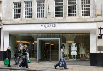 London - Nobelboutique des Designers Alexander McQueen