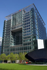 London  die Bank of America am Canada Square in Canary Whar