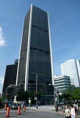 Montreal - Der Hochhausturm der Boerse am Place Victoria