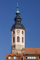 Baden-Baden  der Turm der Stiftskirche